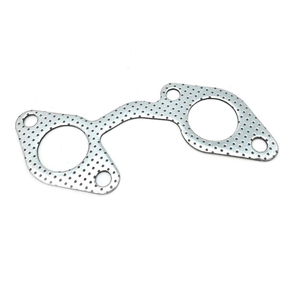 Exhaust Gasket Set +Exhaust Manifold Muffler Gasket +12PCS Stud & NUT 02156-50080 15221-91530 1A091-12360 1A091-12350 15263-12370 for Kubota V2203