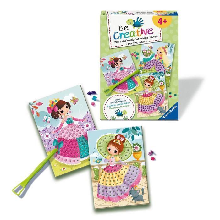 Be Creative Junior : Mosaique Princesses
