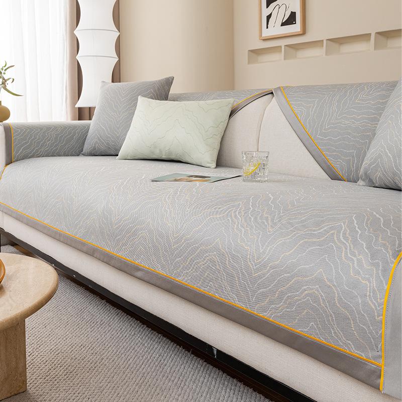 

Summer Sofa Cushion Cool Pad Ice Silk Non Slip Rattan Mat Universal Living Room Sofa Cover Imperial Concubine 70*70cm