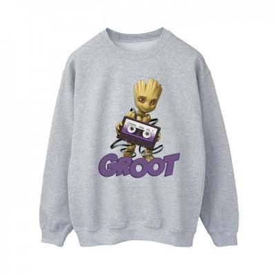 Moletom feminino/senhora Groot Casette