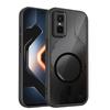 KEYSION Magnetic Phone Case for for Infinix GT 30 Pro 5G Silicone+PC Matte Translucent Shockproof Cover for Infinix GT 30 Pro