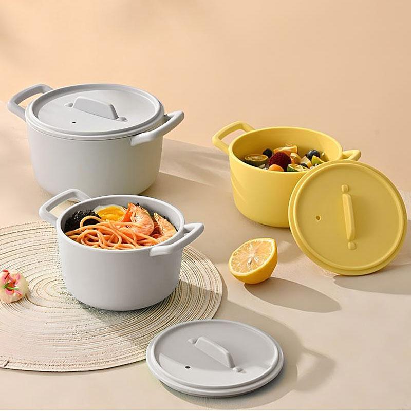 Silicone Microwave Steamer for Cooking Vegetable Steamer Microwave Bowls with Lids for Egg Dumpling Heating Food Dishwasher Safe