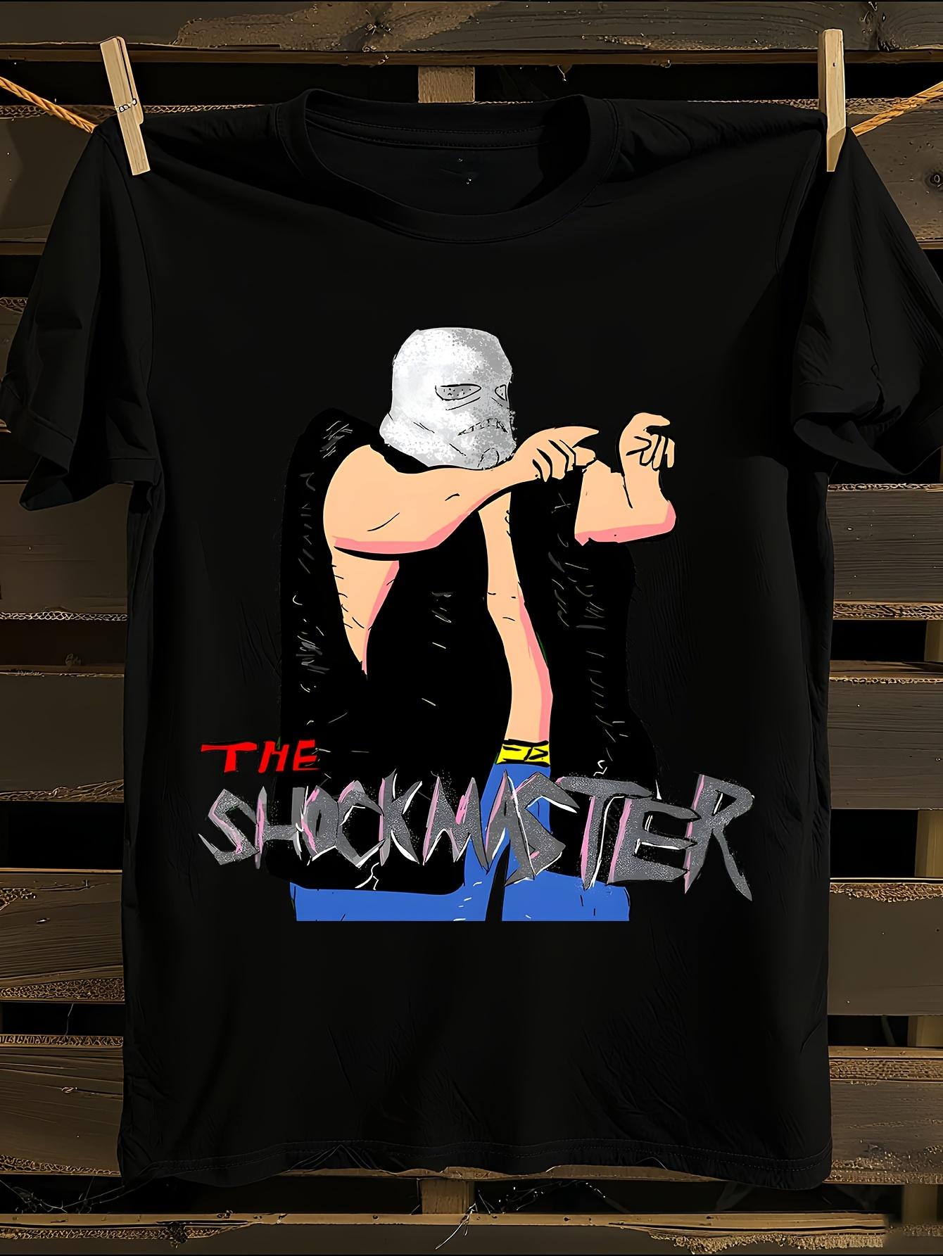 The Shockmaster Wrestling and Rapper Graphic T-shirt L
