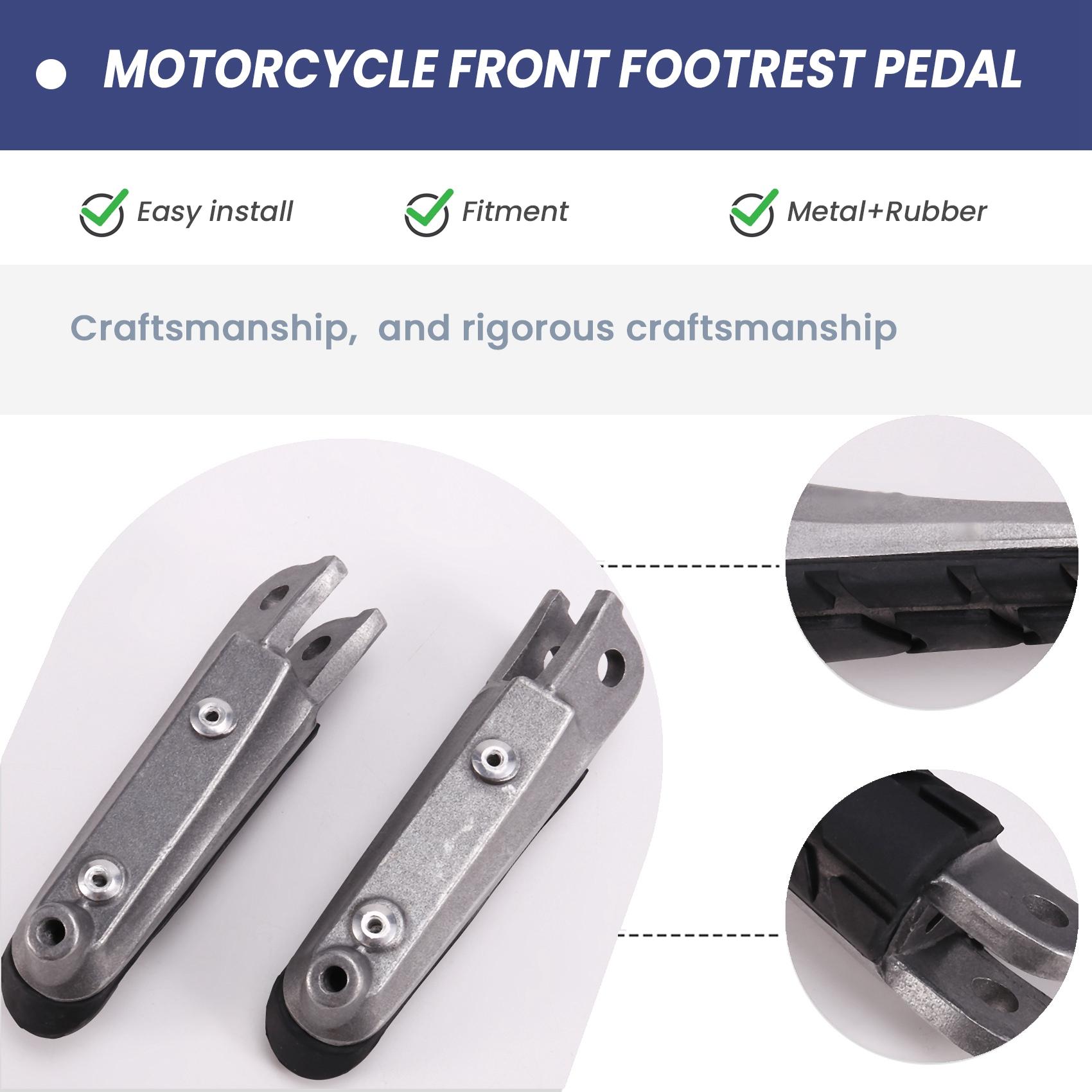 A58X-Motorcycle Front Footrest Pedal Foot Pegs Foot Pegs Pedals For Honda CB250 CBR600F CB600F HORNET 600 NC700 как