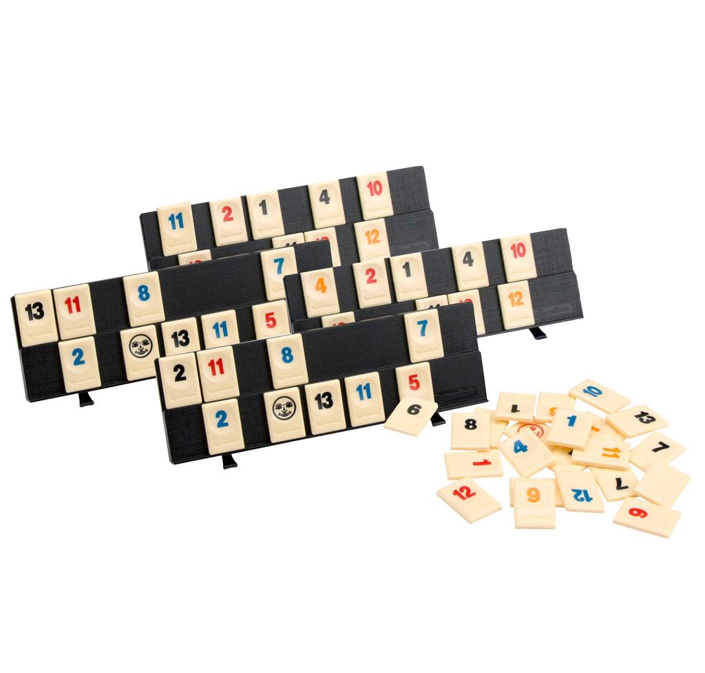 Pressman Toy Rummikub Travel In Collectible Tin 106 Plastic Tiles The Original Game