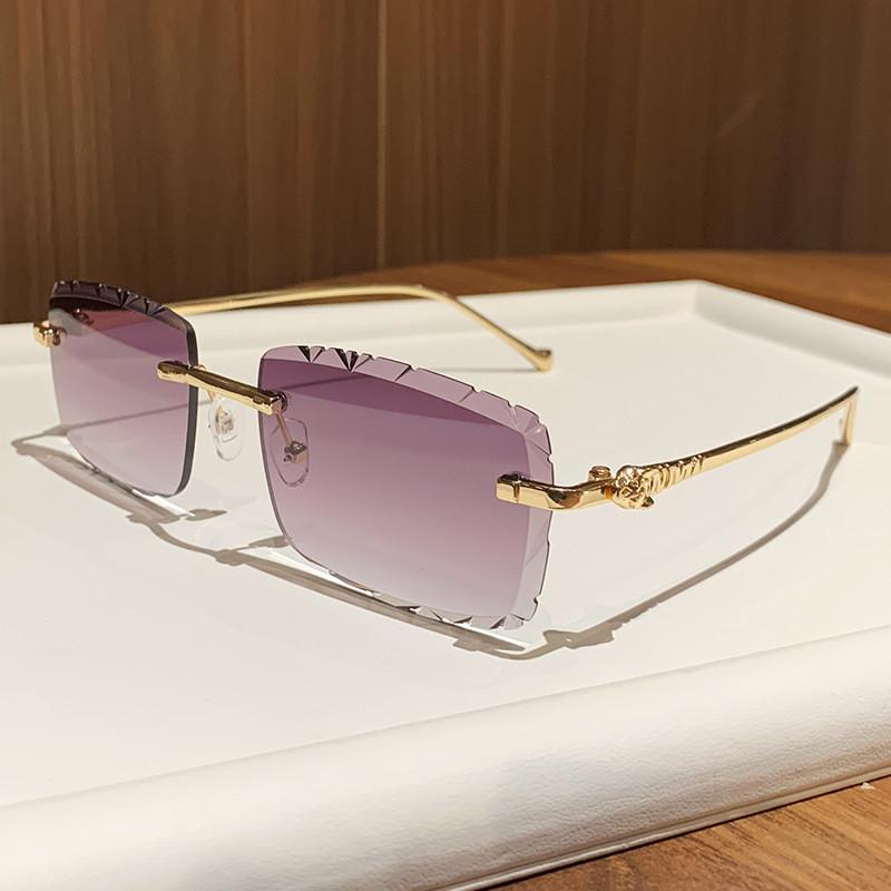 Metal Square Sunglasses With Pc Lenses For Outdoor And Party Looks