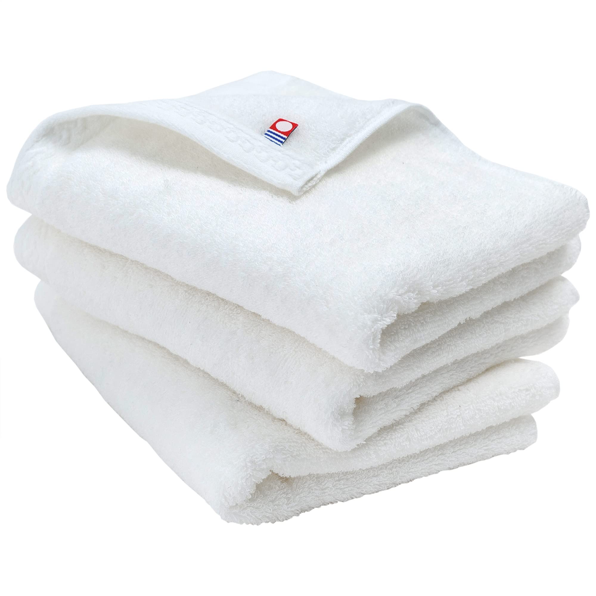 

SHIKITOWEL Imabari Towel Набор из 3 полотенец для лица Сделано в Японии Быстро впитывает воду Мягкие и пушистые на ощупь Сертифицированный бренд Imabari Towel Off