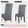 1pcs Polar Fleece Chair Cover Stretch XL Size Long Back Chair Covers Seat Covers With Back For Wedding Dining Room Chairs For Kitchen