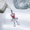 Star Bead Tassels Pendant Phone Charm Hanging Rope Cute Phone Chain Strap Bag Decoration Lanyard Keychain Accessories