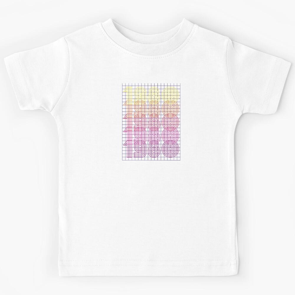 Vintage 1980 Birthday - 80s Retro Nostalgia Kids T-Shirt 130