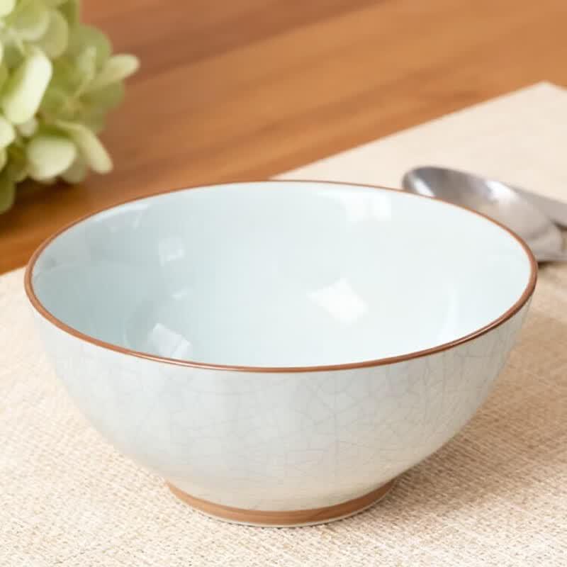 Huaqingge 8-inch Ceramic Soup Bowl