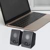 USB Desktop Speaker Computer Speaker Clear Sound, User Friendly Operation & Strong Vibration Subwoofer for Clear Output
