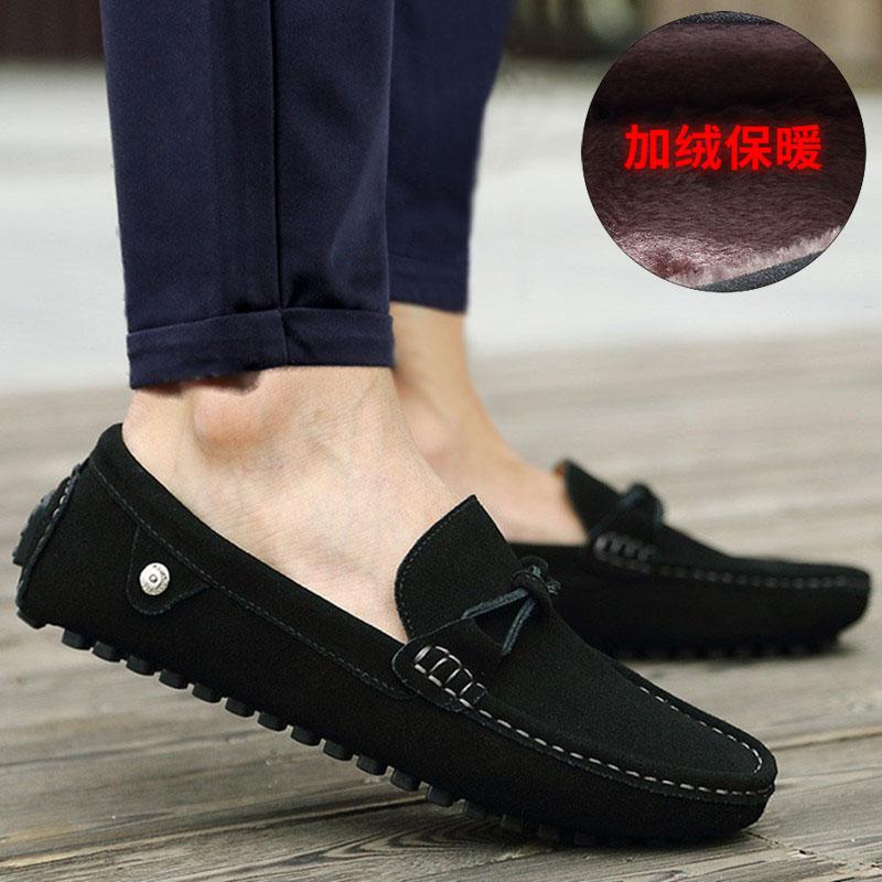 Doudou shoes new social British spring and autumn youth driving shoes casual tide