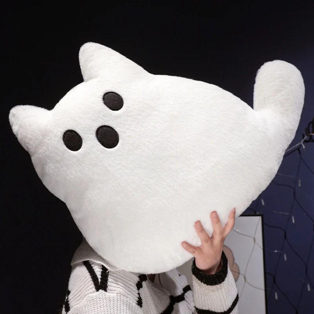 PP Cotton Ghost Cat Plush Toys Halloween Style Black Cat Plush Doll  Children Girl