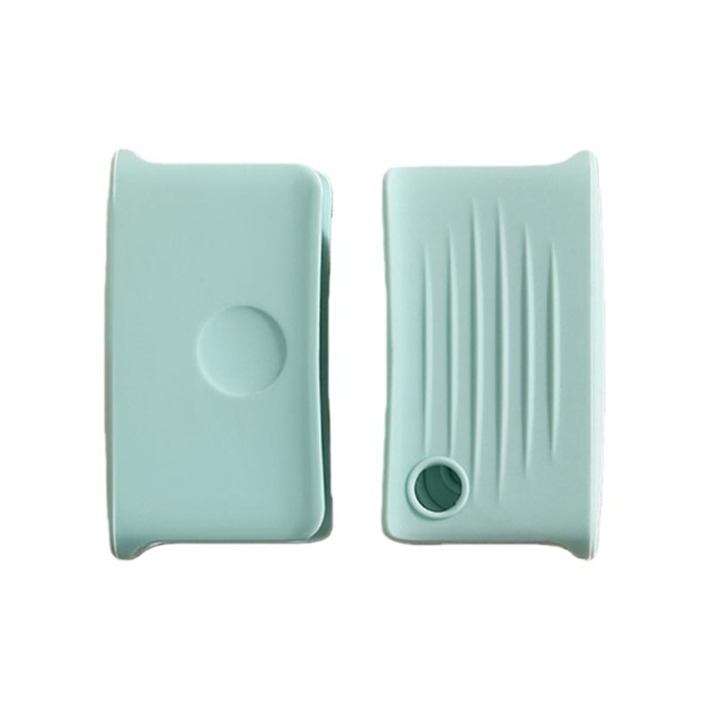 

Kitchen Silicone Handle Protector Heat Proof and Nonslip Pot Handle Cover for Safe Handling of Pots and Pan синій