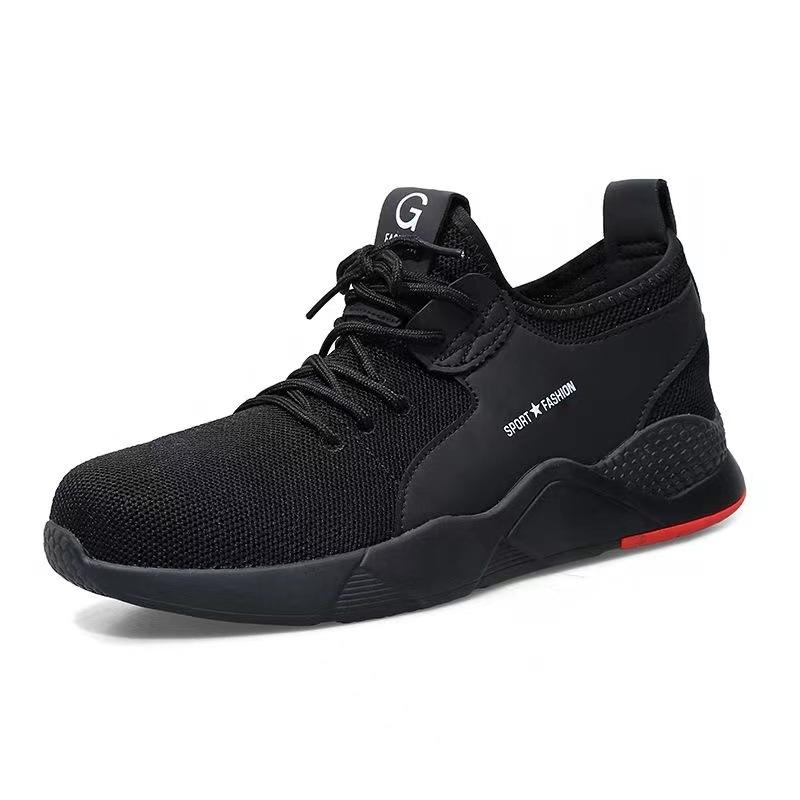 

Labor Insurance Shoes Lightweight Soft Sole Anti-smashing and Anti-piercing Breathable Work Shoes Safety Protective Shoes 36