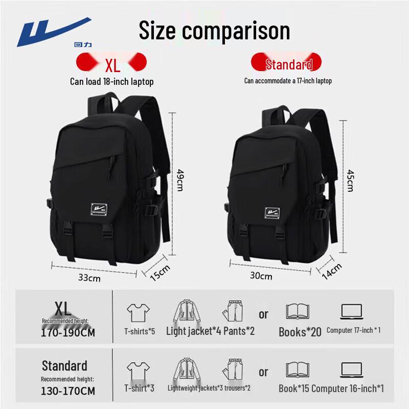 Warrior Herren Rucksack für Laptops mit großer Kapazität