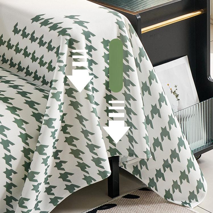 Sommer Sommer Kalte Seide Kalte Doudou Sofabezug Tuch Handtuch Einfache Mode Hoher Sinn Sitzkissen Sofabezug