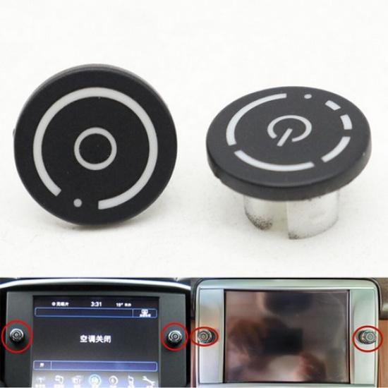 Central Dash Control Volume Switch Button Cover For Maserati Quattroporte Ghibli