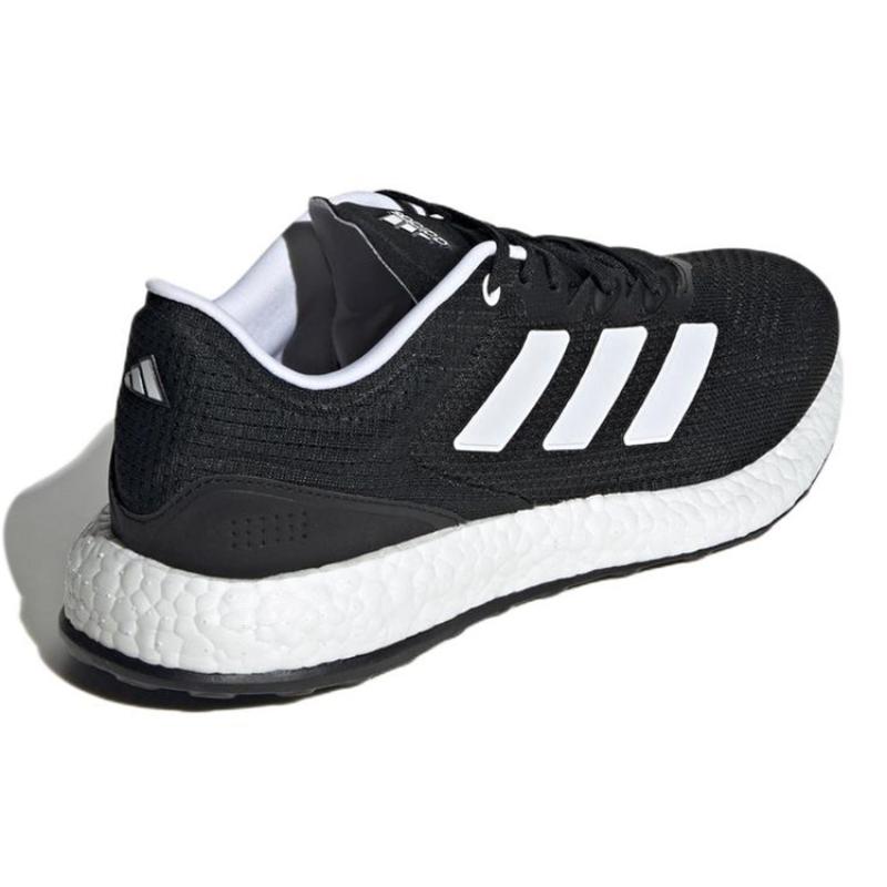 Adidas PureBoost Q2 Cozy Breathable 'Black White' Sneakers GX4705