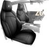Premium Perforated Leather Car Seat Cushion for Oshan Z6 - All-Season Comfort Model