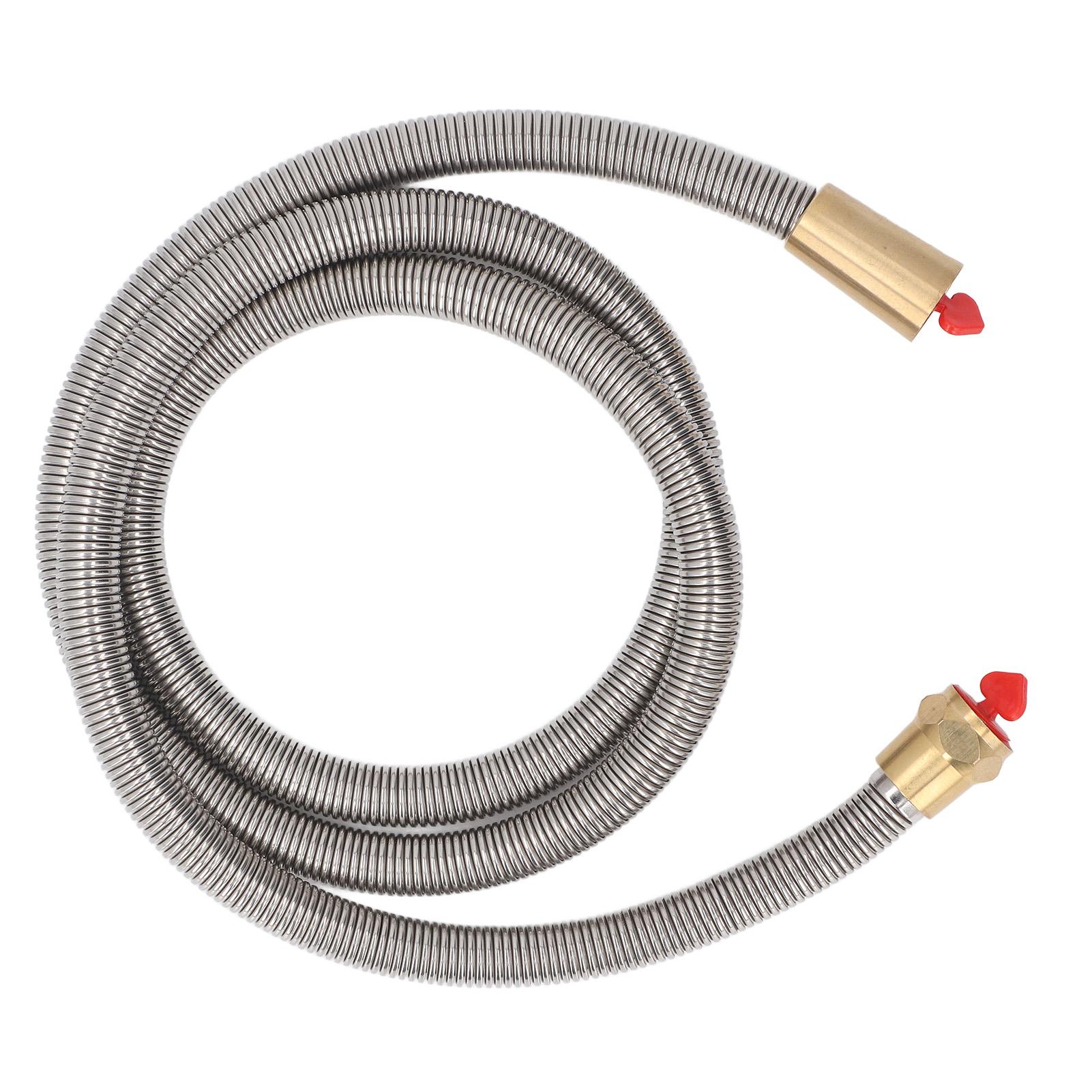 

4.9ft Length Shower Hose Flexible Handheld Shower Hose Replacement Universal Stainless Steel Shower Extension Hose