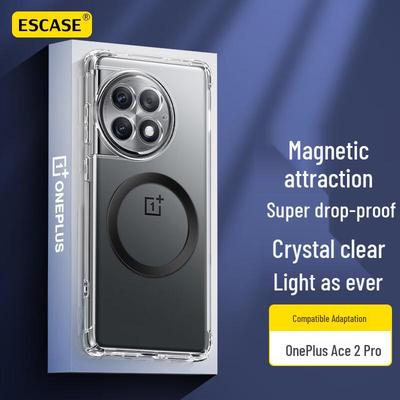 ESCASE Magnetic Transparent Anti-Fall Phone Case