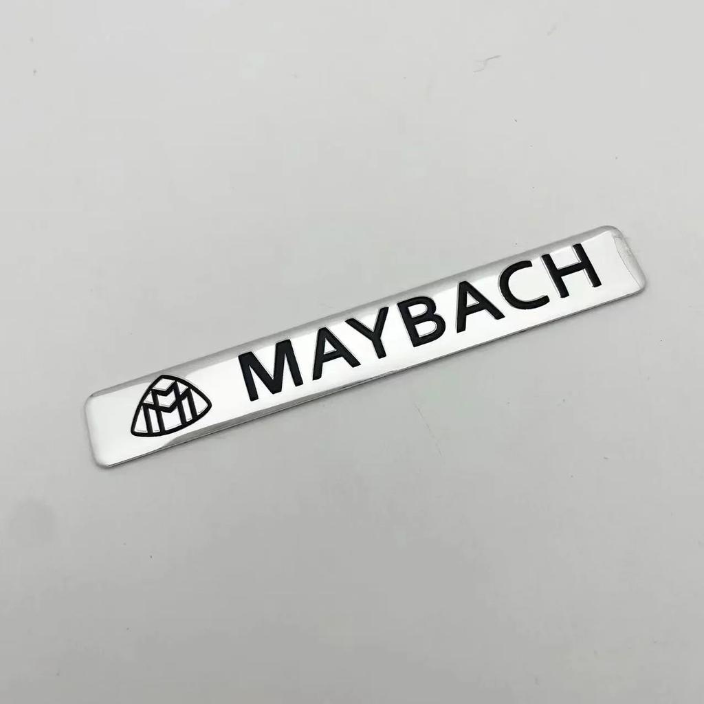 Aluminum Car Badge Rear Letter Emblem Trunk Accessories For Mercedes Benz AMG Brabus Maybach C E S GLE CLC Class W204 W203 W205 QY1