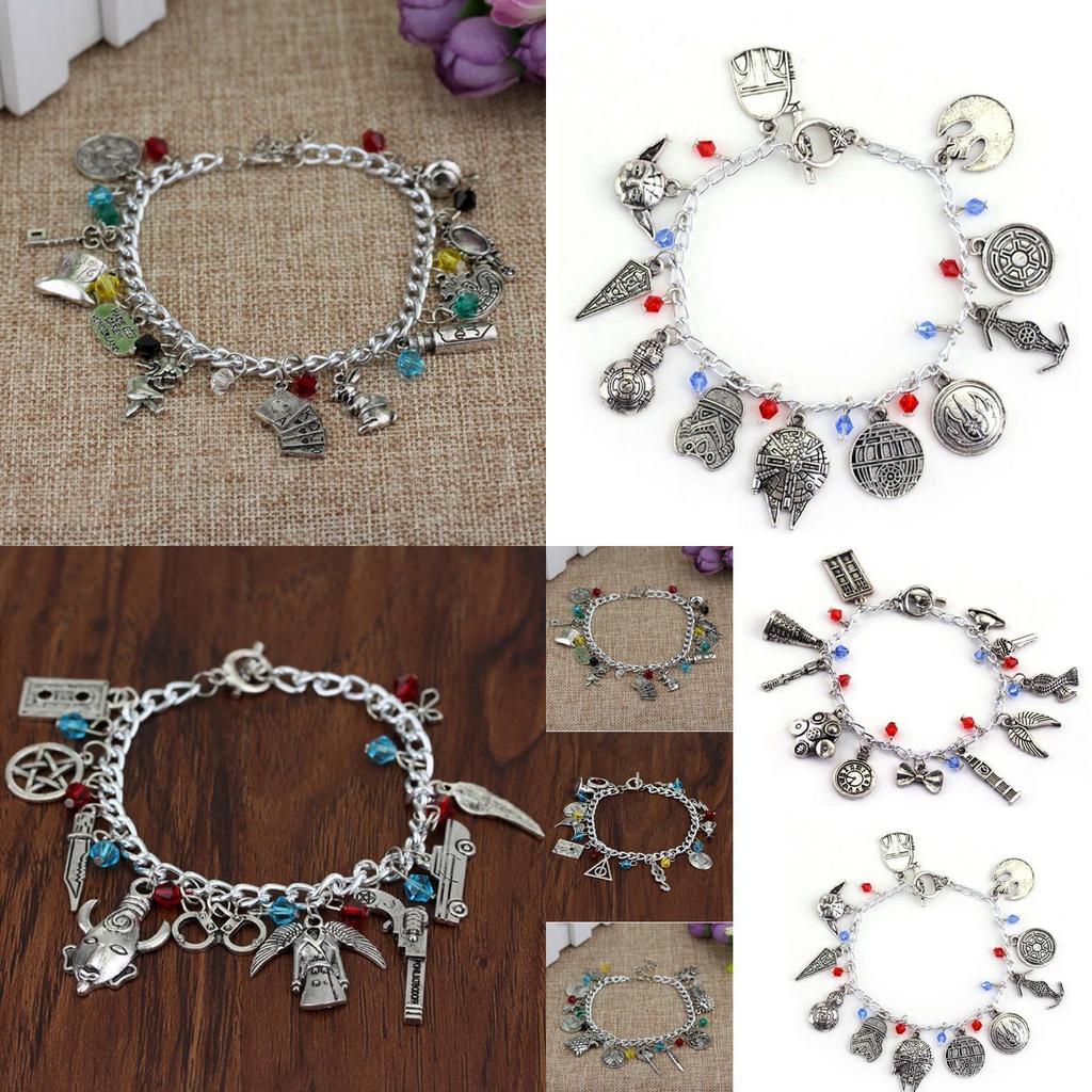 Suicide Squad Walking Dead Supernatural Doctor Who Jewelry Bracelet With Electroplated Alloy For Fans And Giftgiving