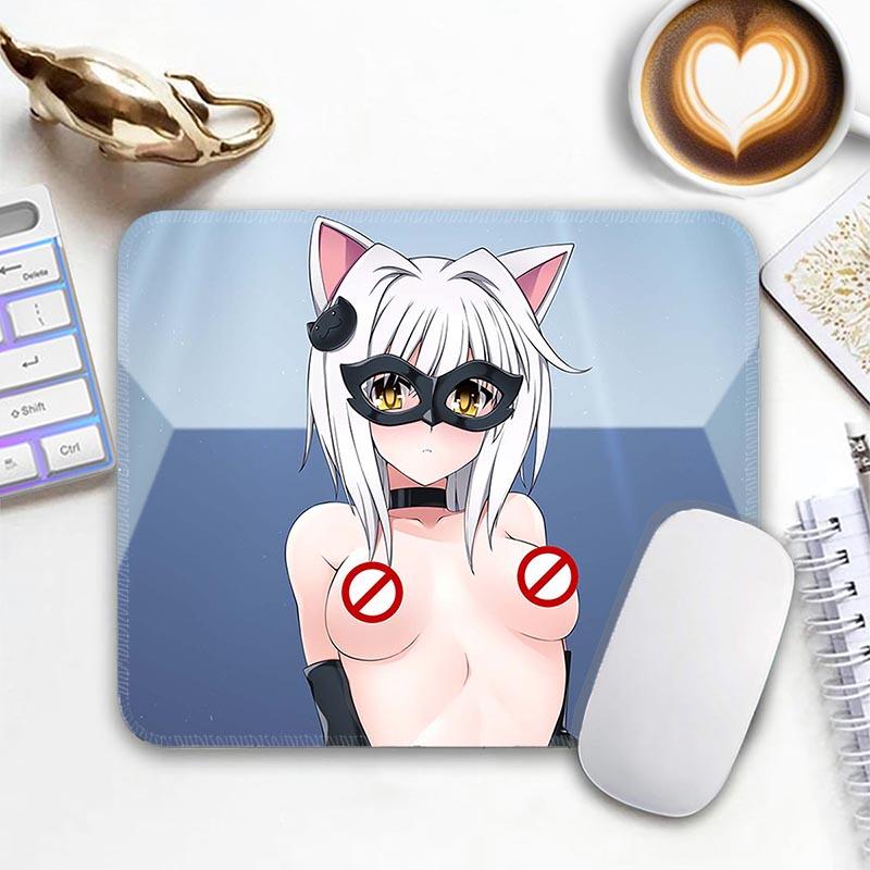 Anime Mouse Pad Small Gaming Mousepad DxD Hero Toujou Koneko Gamer Standard HD MousePads PC Compact Non-Slip Office Mousemat