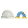 Silicone Candle Molds Rainbow Bridge Shaped Silicone Clay Moulds Resin Casting Mold Silicone Material Home Decorations