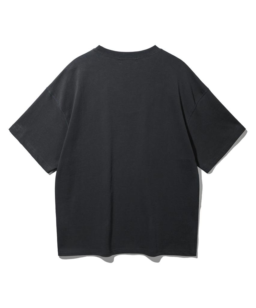 BAKKEN Blossom Short Sleeve T-Shirt Bk3996_Charcoal