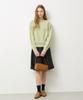 New Looky Square Leather Shoulder Bag _Brown