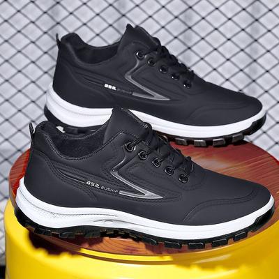 Neue Herrenschuhe Freizeitschuhe Frühling Vielseitige Herrenschuhe Atmungsaktiv Leicht Rutschfest Plateau-Sneakers Herren