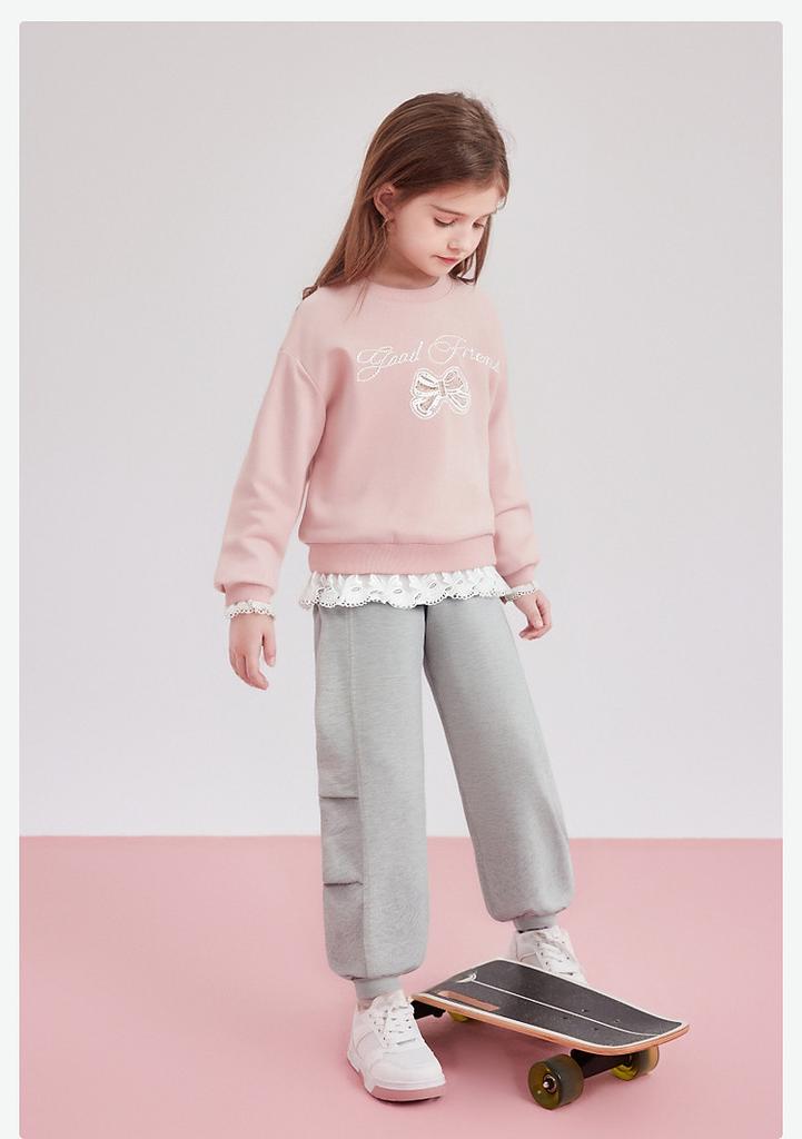 Girls' Western Style Leg Binding Pants