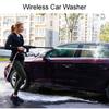 Wireless Car Washing Machine Lithium Battery Charging Portable Water Gun with Water Pipe Auto Wash Tools Car Cleaning Parts 21V
