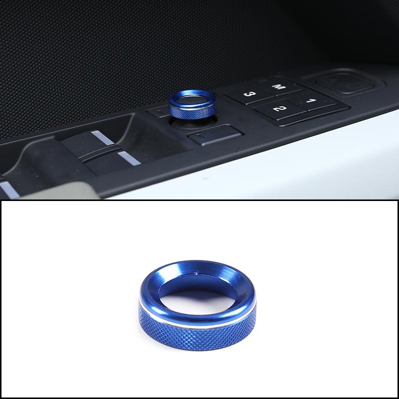 cheya Car central control air conditioner volume knob decorative cover For Land Rover Defender 110 2020+ Aluminum accessories