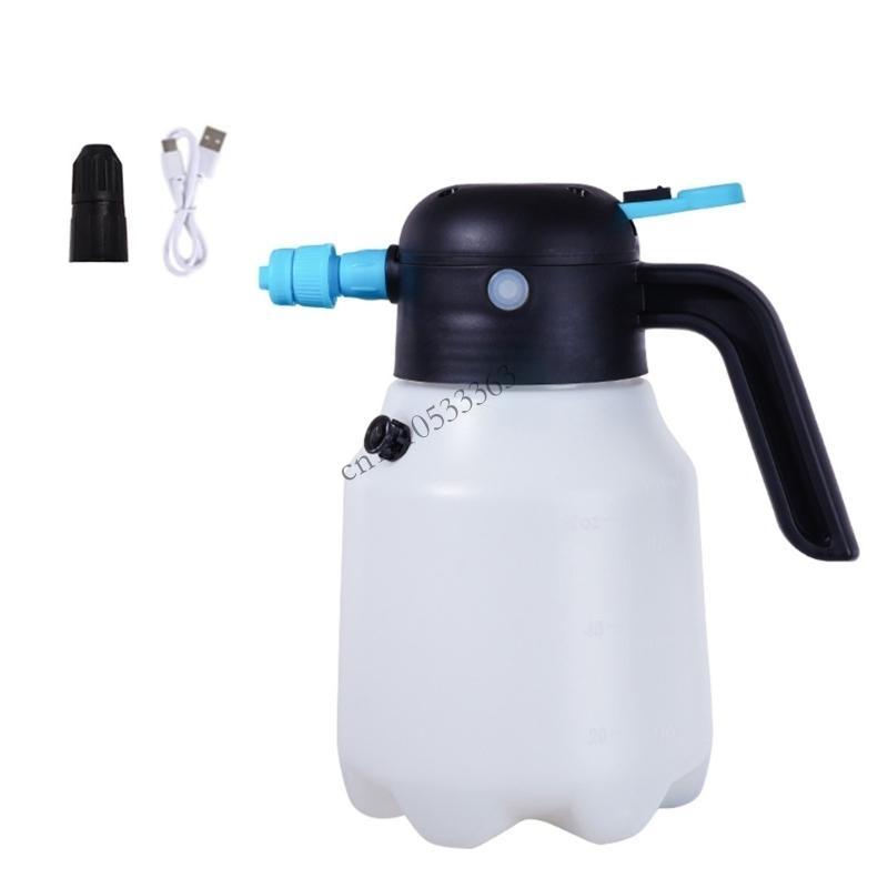 

090E Cordless Foam Bottle Electric Foam Sprayer for Car Washing Garden Watering Universal Car Detailing Accessories China Mainland