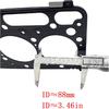 V2203 V2403 Engine Head Gasket 19077-03310 1G790-03612 For Kubota V2203 V2403 Engine KX161 KX121 R510 R520 L4200 L4200DT L4200F L4300 L4300F L4300DT