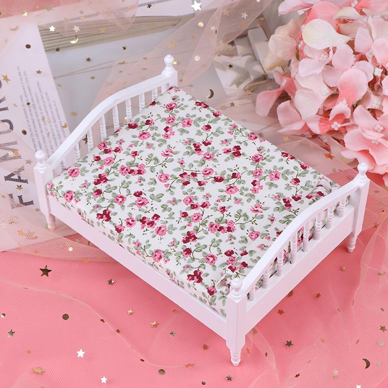1:12 Paturi din Lemn Miniaturale pentru Casuța de Păpuși Model Mobilier Simulare Dormitor Păpușă Mini Pat Păpușă Dormitor Păpușă Mobilier Casuță de Păpuși