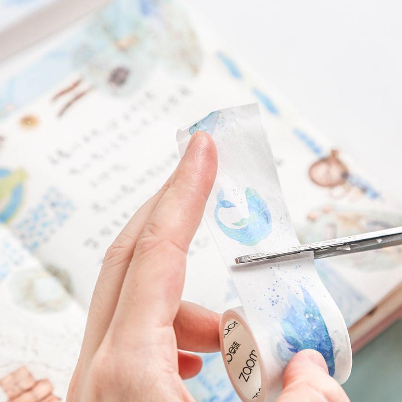 20 Rolls/ Set Washi Tape  DIY Flower Paper Tape Set Retro Masking Tape Cute Paper Tape Diary Account Special Ink Washi Tape