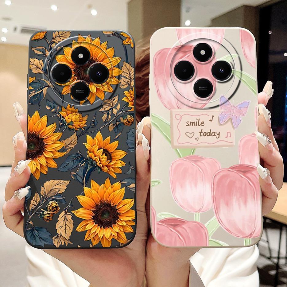 For Xiaomi Redmi 14C Case PocoC75 Cute Panda Cartoon Cover Soft TPU Phone Case For Xiaomi Poco C75 C 75 Redmi14C Back Cover Bags