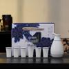 Shangqi Ceramic Liquor Set with 1 Pot and 6 Cups
