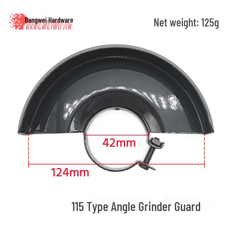 Quick Release Dustproof Angle Grinder Protective Cover, Compatible with 100, 115, and 125 Types, Thickened Design for Polishing and Grinding Machines.