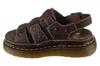 Dr. Martens Wrenlie Open Platform Sandals, Womens Brown Sandals