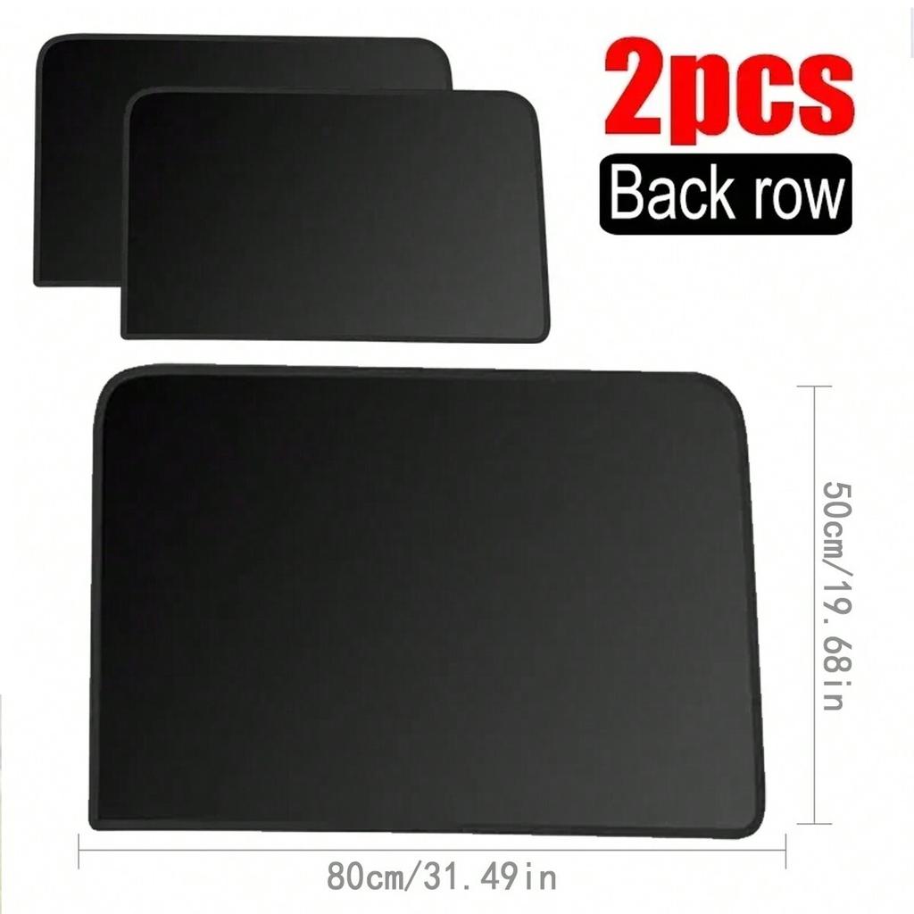 Magnetic Car Curtain Sunshade Side Window UV Protector Universal Auto Sun Visor All Season Use