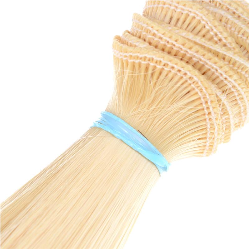 1 Stück 15 cm Länge natürliche Farbe dick 1/3/1/4 1/6 Bjd Perücken Puppenhaar