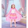 Princess Dress Up, Dress Up Clothes for Girls Princess Toys Set with Princess Capes Princess Shoes Princess Dress Jewelry, Birthday Christmas Gifts