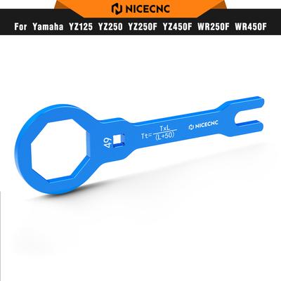 NICECNC 49mm Fork Cap Wrench Tool For Yamaha YZ125 YZ250 YZ250F YZ450F WR250F WR450F YZ125X YZ250X YZ250FX YZ450FX Honda Sherco