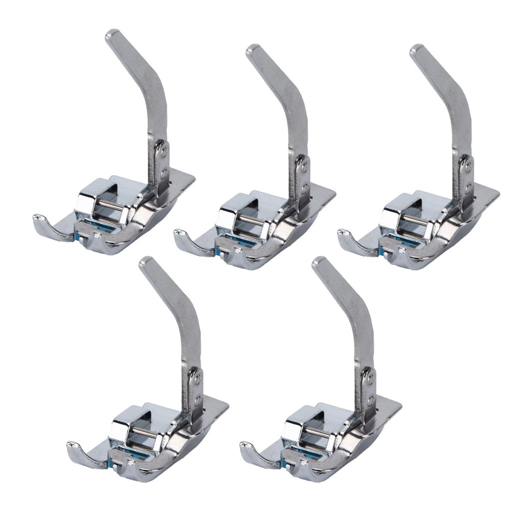 5Pcs Knit Presser Foot Household Sewing Machine Accessories for Light Thin Elastic Fabrics
